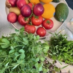 キッチンの野菜畑